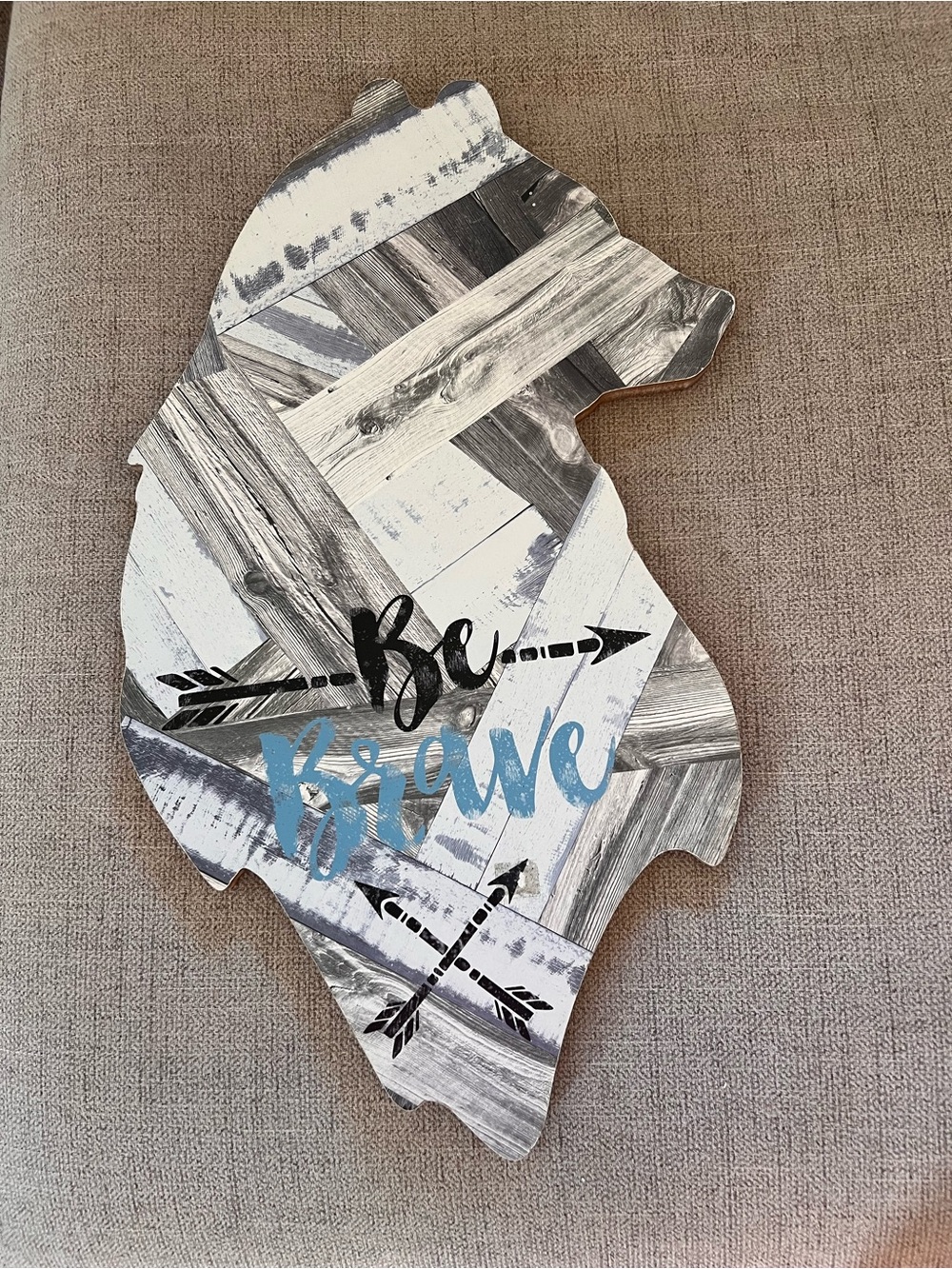 Be Brave Wall Decor